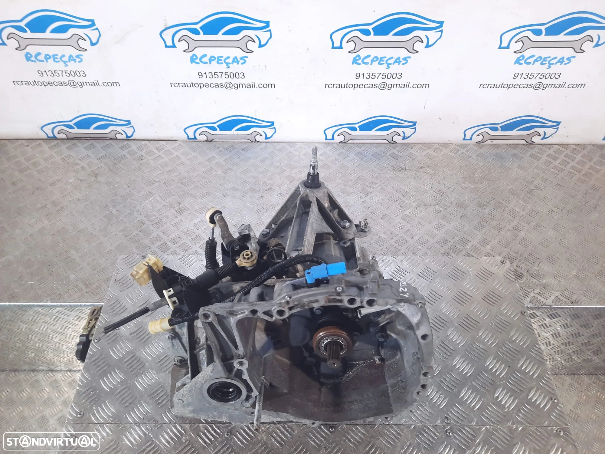 CAIXA VELOCIDADES MANUAL RENAULT CLIO III 3 MK3 1.2i 16V 100CV D4F784 JH3184 - 4