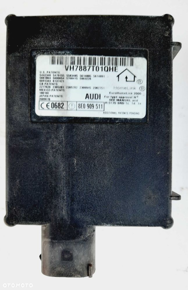 Audi Sterownik Home Link w zderzak A4 A6 Q7 TT pilot do bramy - 1