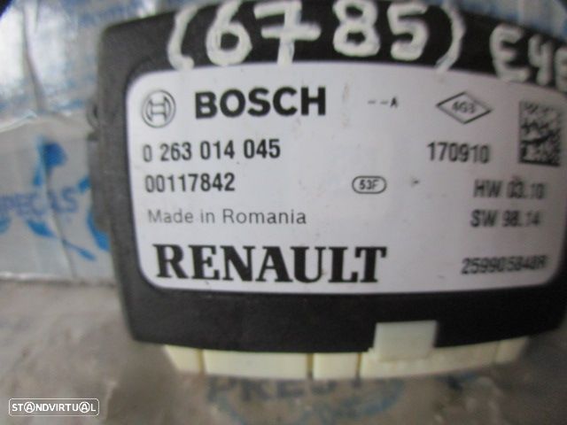 Modulo 259905848R 00117842 RENAULT CLIO 4 SW 2017 1.5DCI 90CV 5P CINZA Módulo Sensores De Estacionamento - 3
