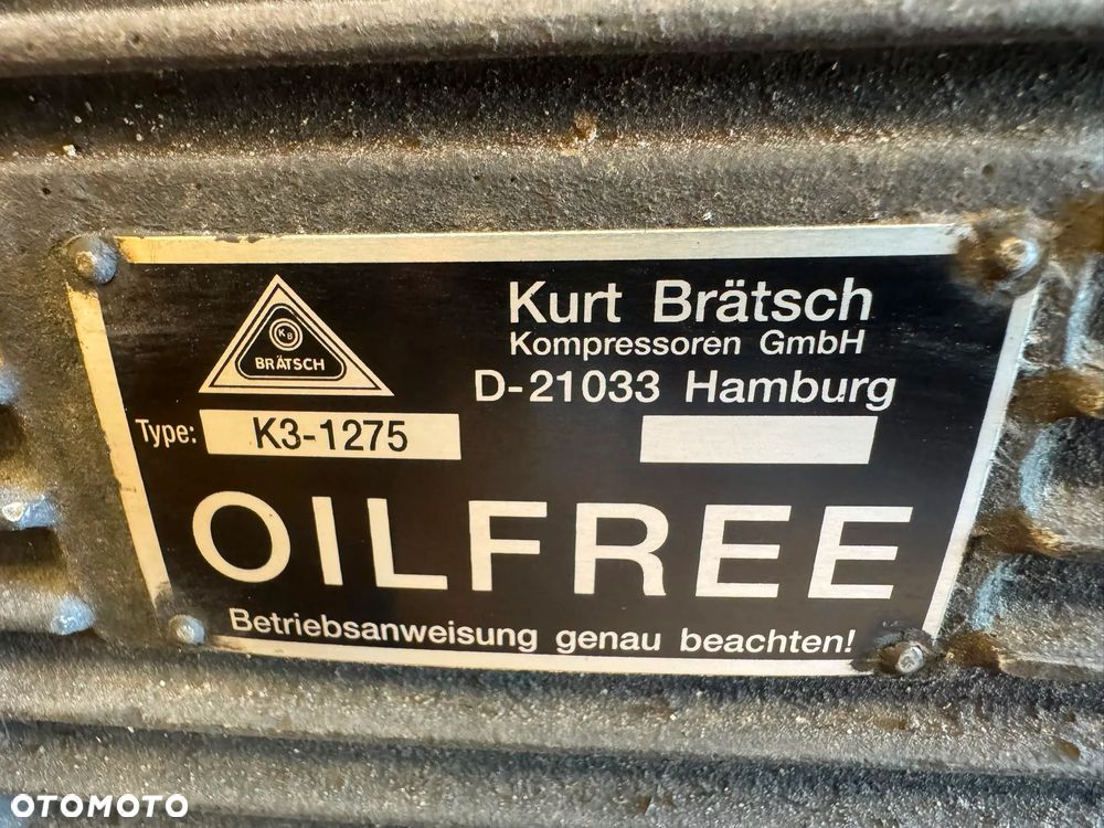 kompresor do wydmuchu Brätsch k3-1275 - 3