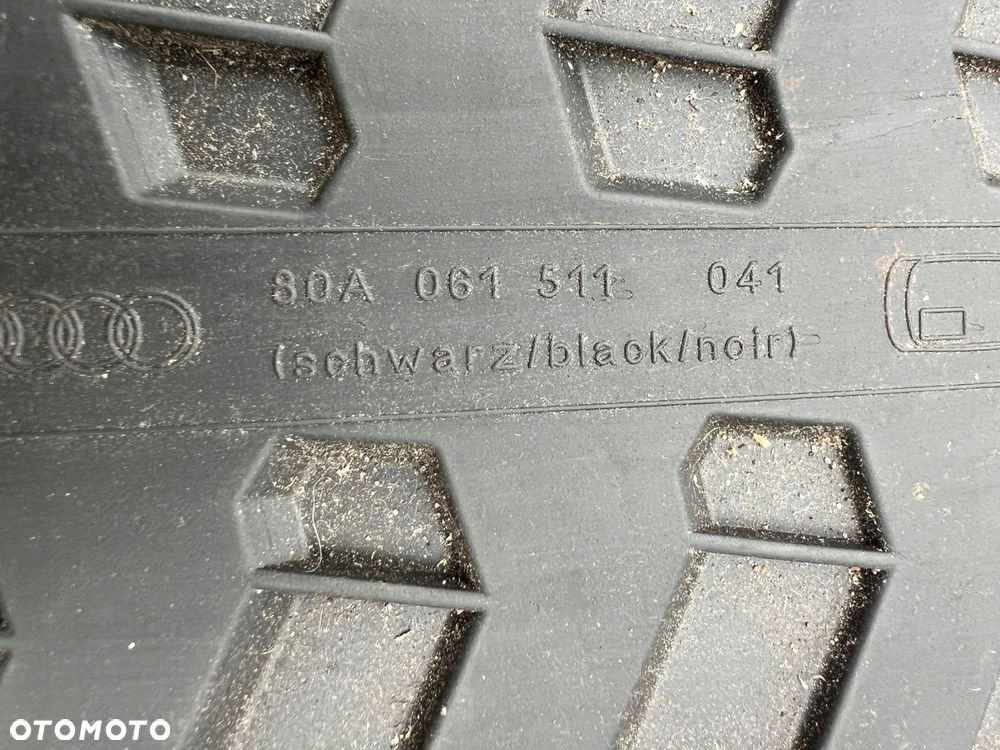 audi q5 80a zestaw dywaników gumowych przód tył 80b061501 80a061511 - 13