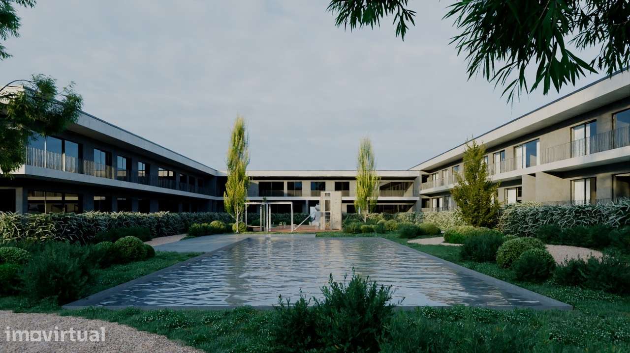 T2 Novo em Lodares - condomínio fechado com piscina e áreas verdes - Grande imagem: 2/13
