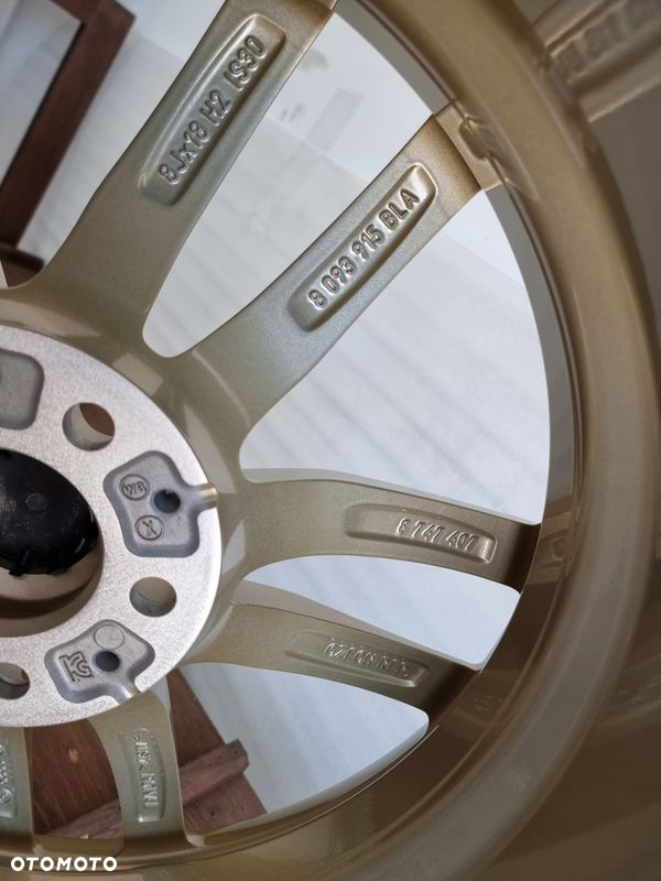 Złote Felgi Alu Aluminiowe Bmw G30 G32 G11 G01 G02/18 Cali - 7