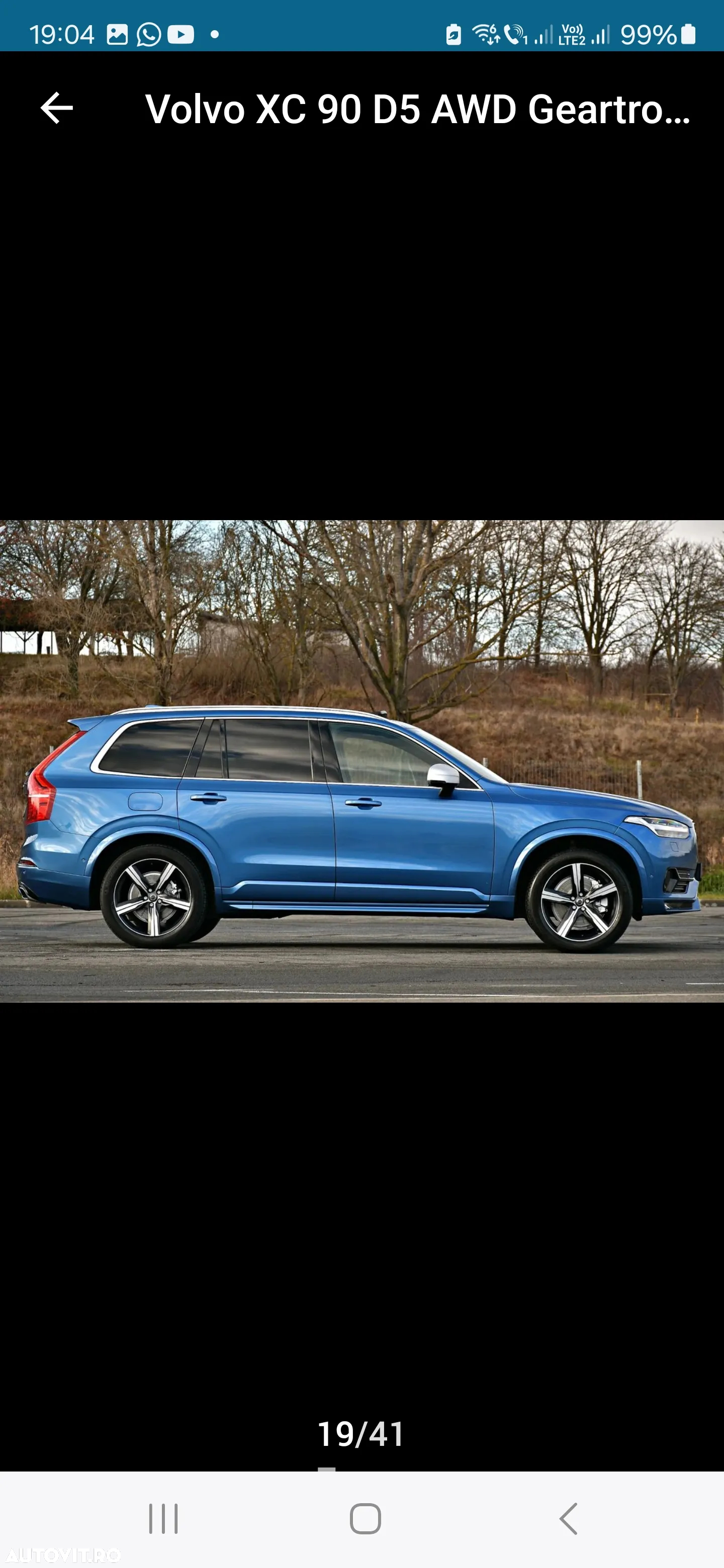 Volvo XC 90 D5 AWD Geartronic RDesign - 7