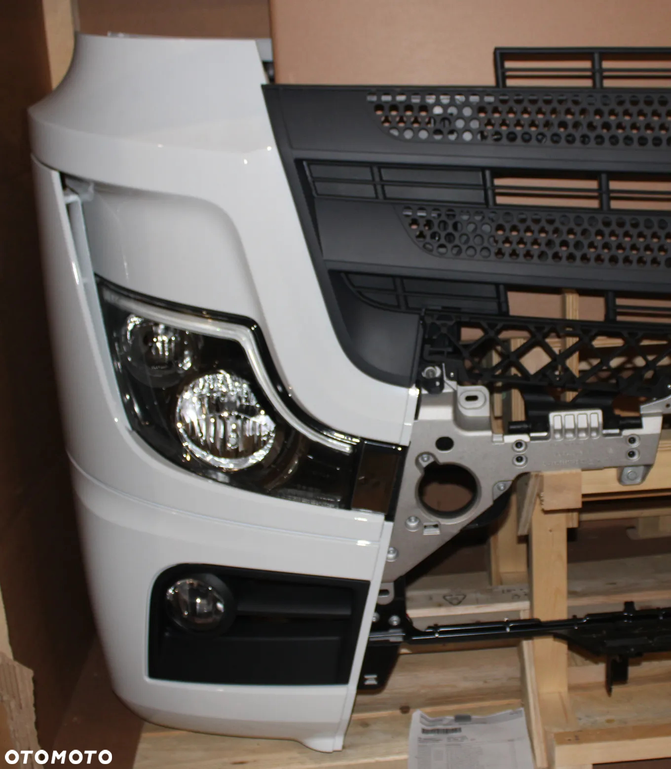 MERCEDES ACTROS MP5 MP4 PRZÓD ZDERZAK LAMPY MASKA GRILL NAROŻNIKI - 6
