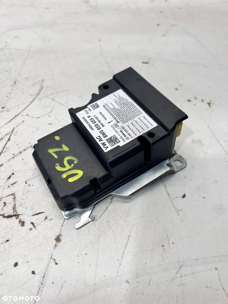 SENSOR PODUSZEK STEROWNIK AIRBAG AUDI A4 B9 A5 8W 8W0959655P USZKODZONY - 4