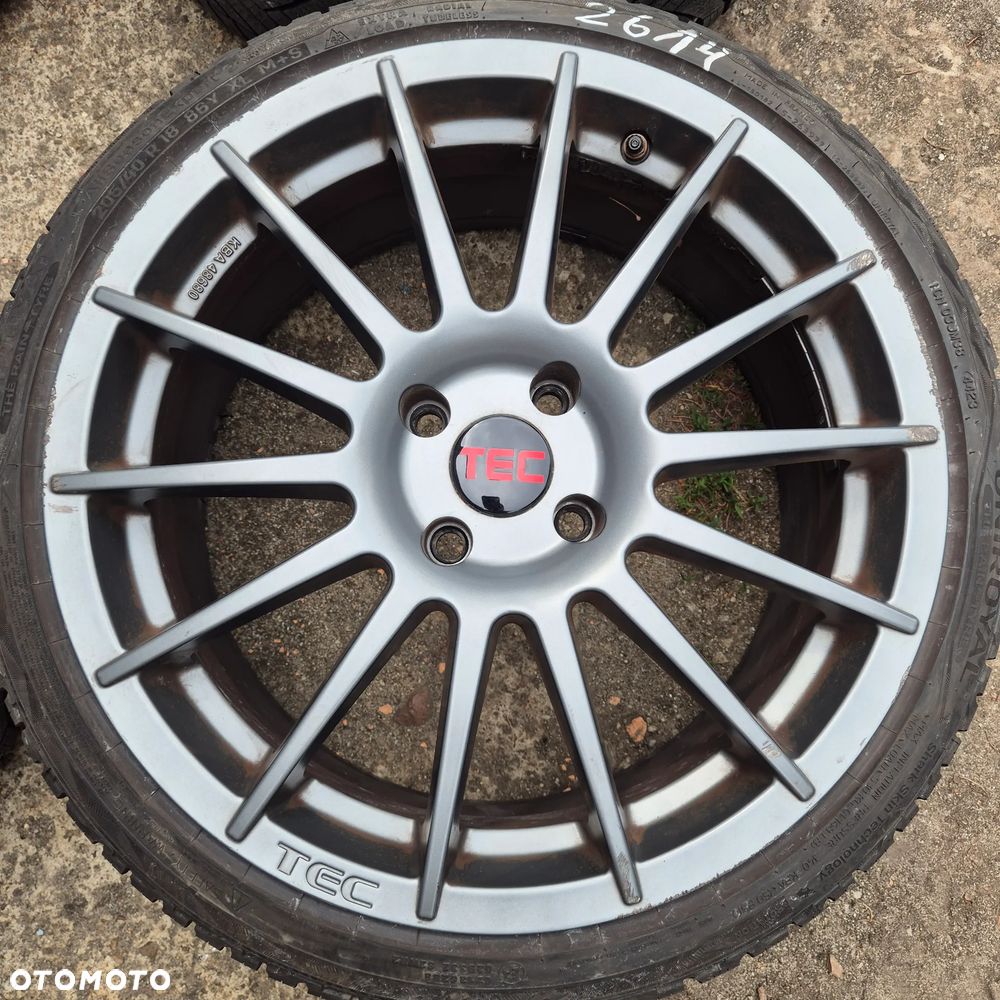 CAŁOROCZNE KOŁA 205/40 R18 FORD FIESTA ST B-MAX +CZUJNIKI POWIETRZA - 4
