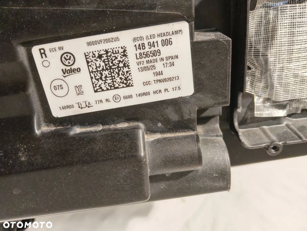 Volkswagen ID.7 FULL LED PRZÓD STRONA PRAWA 14B941006 - 3