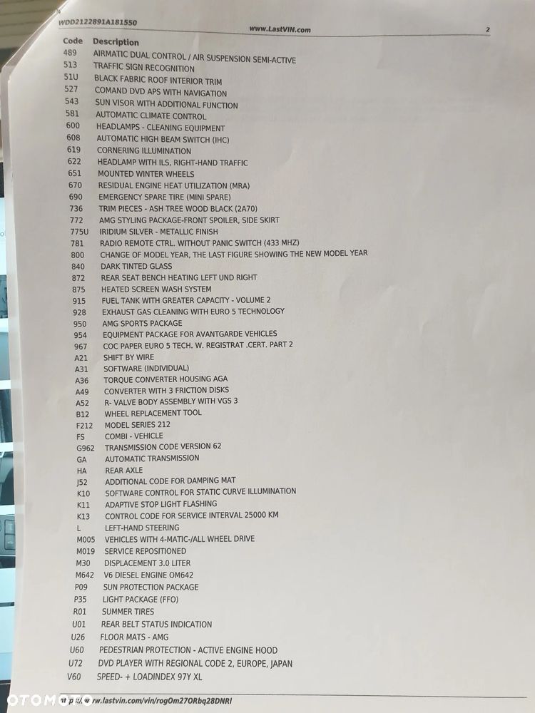 Mercedes-Benz Klasa E 350 CDI DPF 4Matic BlueEFFICIENCY 7G-TRONIC Avantgarde - 28