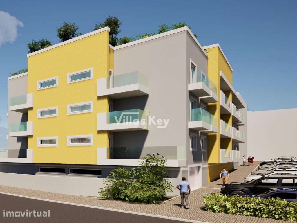 Apartamento T2 em construção com garagem fechada com piscina e giná... - Grande imagem: 3/25