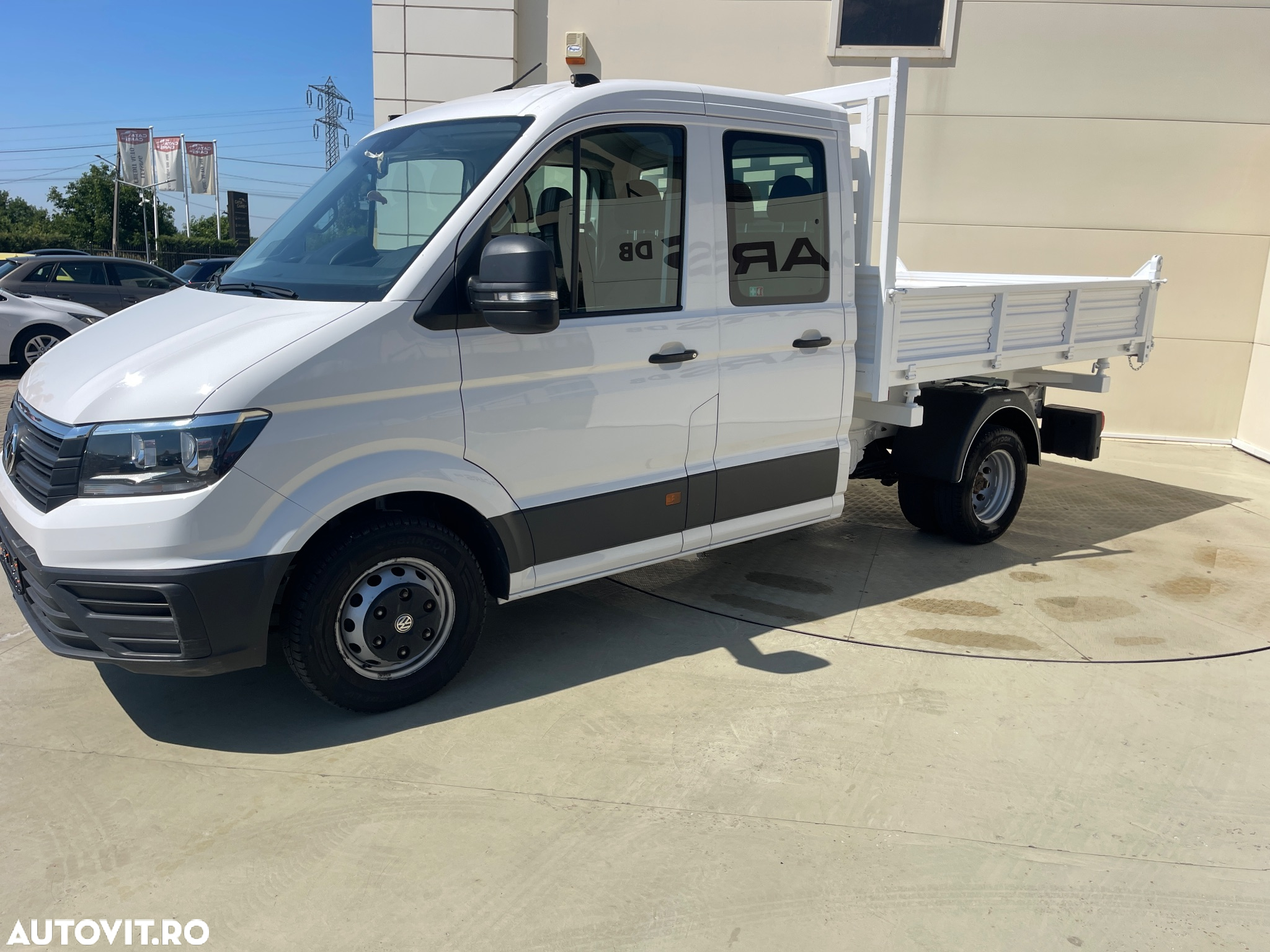 Volkswagen Crafter Doka 7LOCURI  PUNTE DUBLA  BASCULABIL - 11