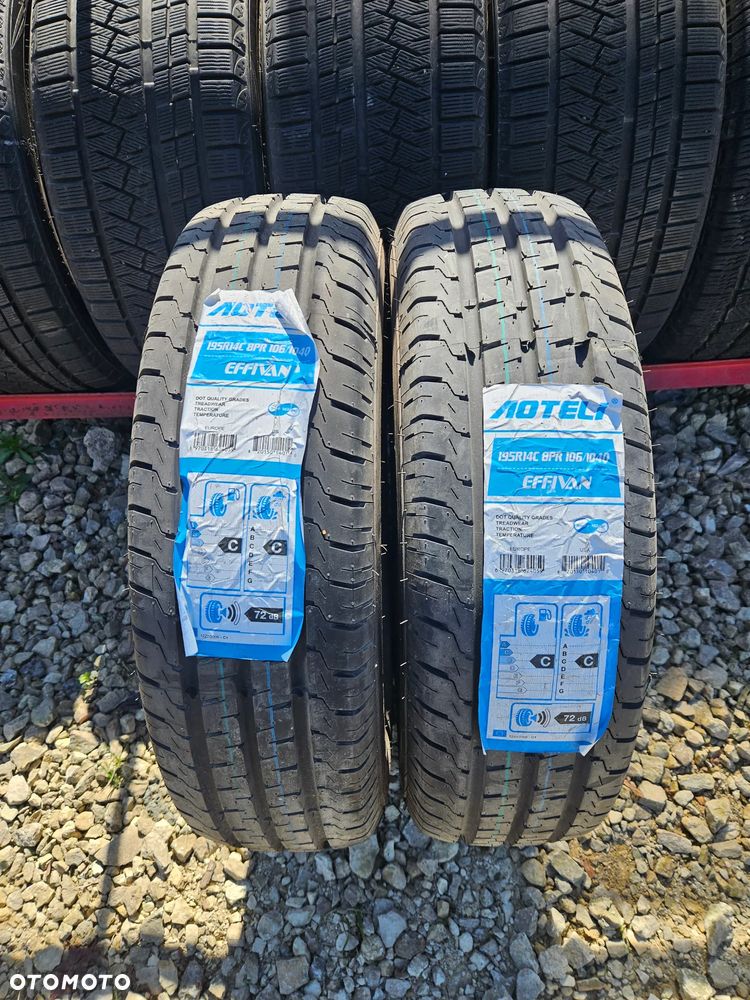 Opony letnie dostawcze 195R14C NOWE - 1