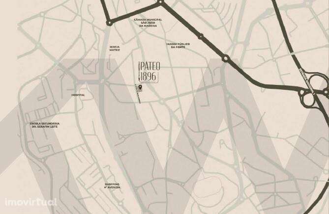Apartamento T1 com varanda e estacionamento | Empreendimento Páteo 189 - Grande imagem: 3/20