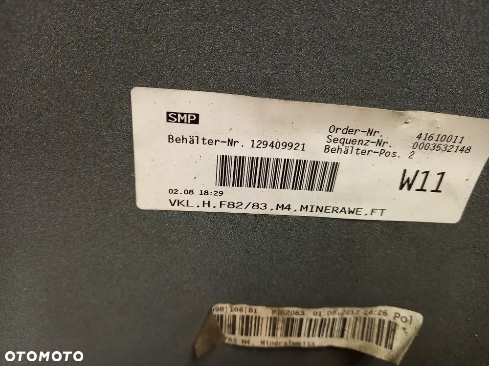 Bmw F82 F83 M4 M-Power zderzak tylny tyl - 8