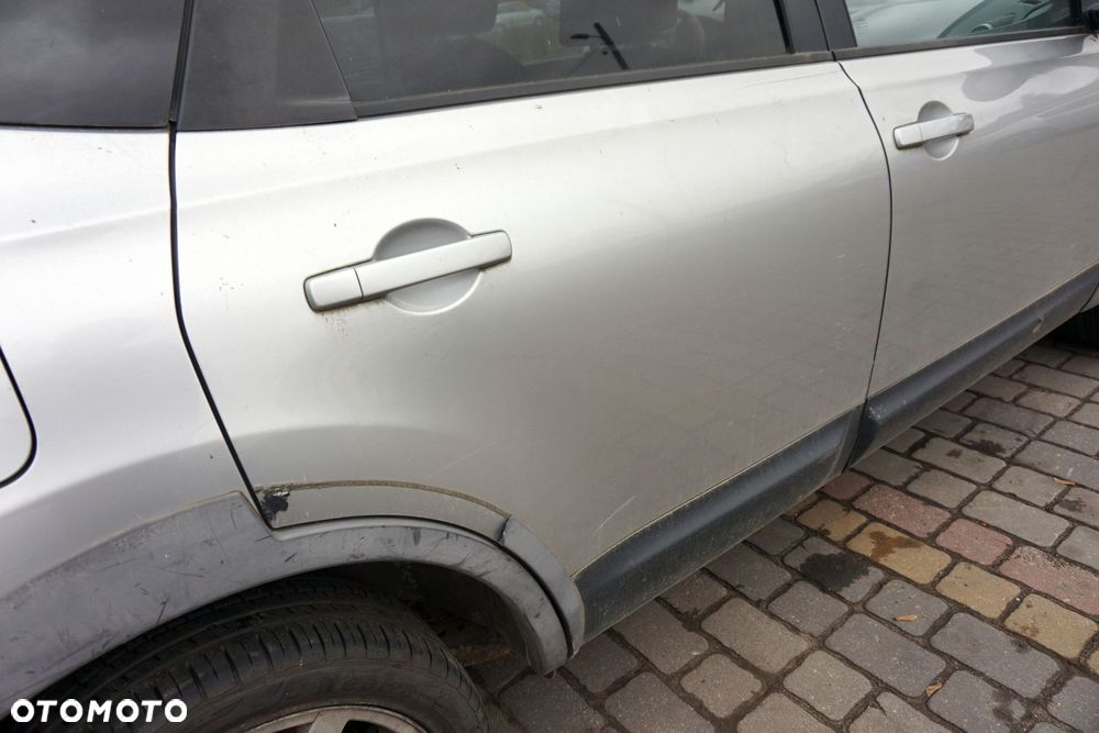 DRZWI TYLNE PRAWE QASHQAI+2 I J10 KY0  SREBRNY NISSAN 2008-2013 - 2