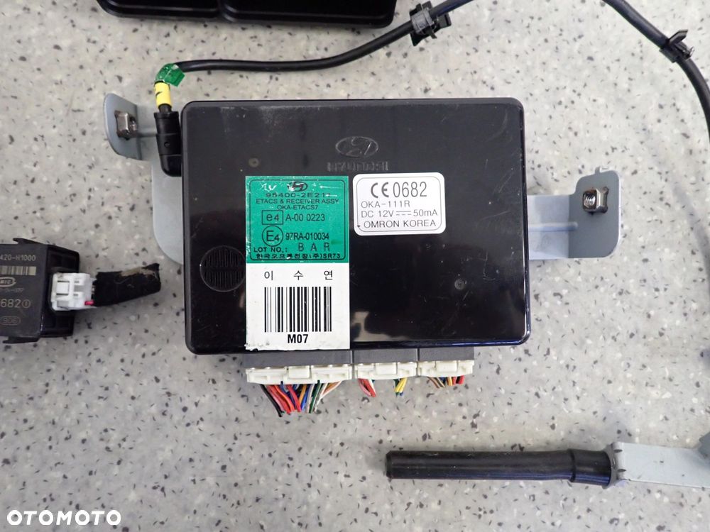 HYUNDAI TUCSON 2.0 CRDI 04-10 ZESTAW STARTOWY STACYJKA KOMPUTER - 3