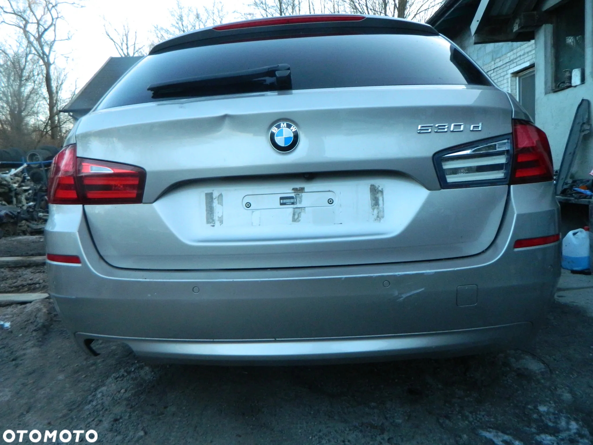 BMW F11 TOURING A72 KASCHMIRSILBER NA CZĘŚCI - 28