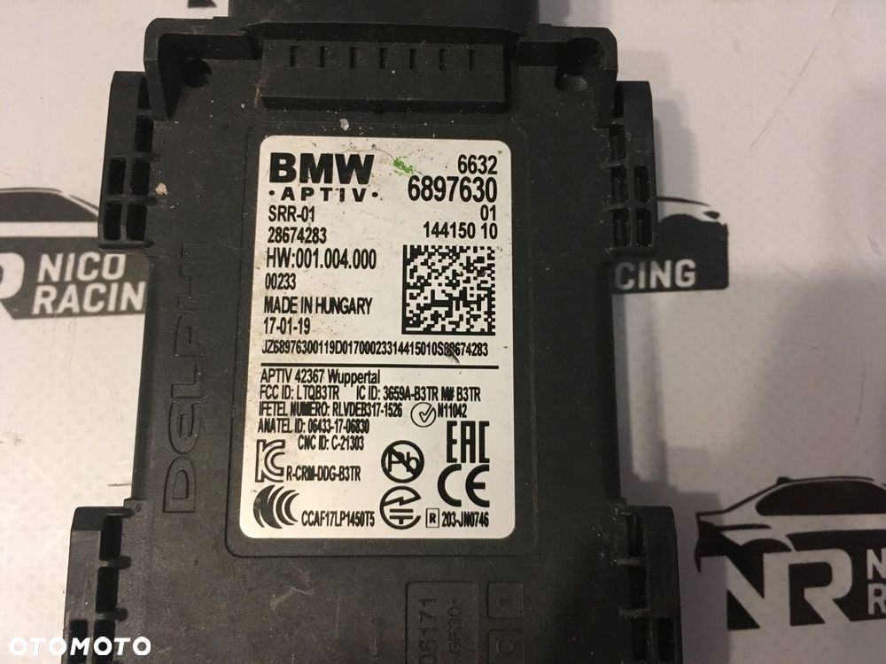 ASYSTENT ZMIANY PASA RADAR BMW F98 X4 6897630 - 3