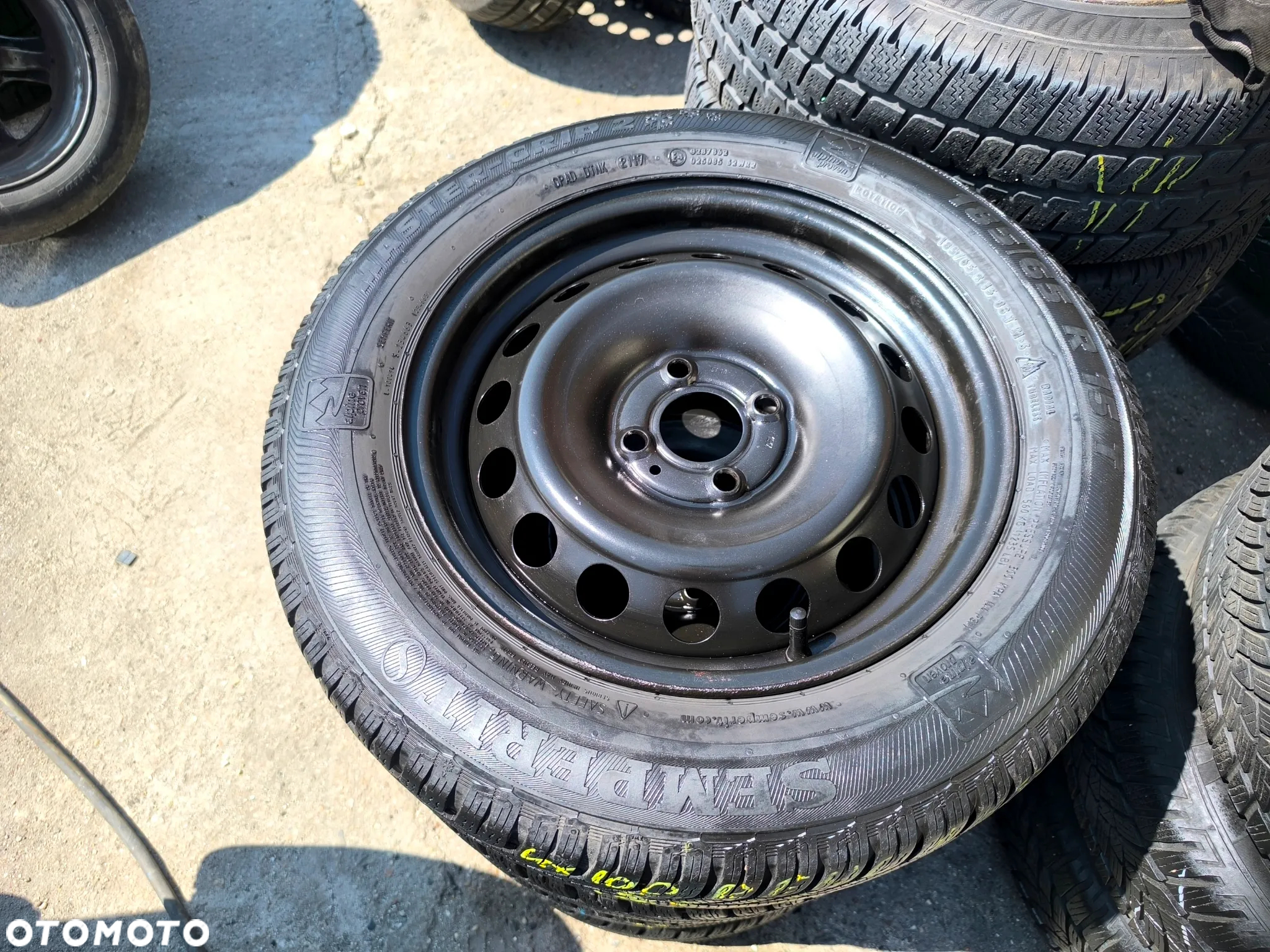 4x100 Felgi Stalowe Stal 15 Koła Zimowe Zima RENAULT CLIO MODUS MEGANE SCENIC KANGOO DACIA DOKKER SANDERO LODGY LOGAN NISSAN NOTE I II 2 MICRA K14 Legnica ALU-RAD 6mm 185/65 - 3