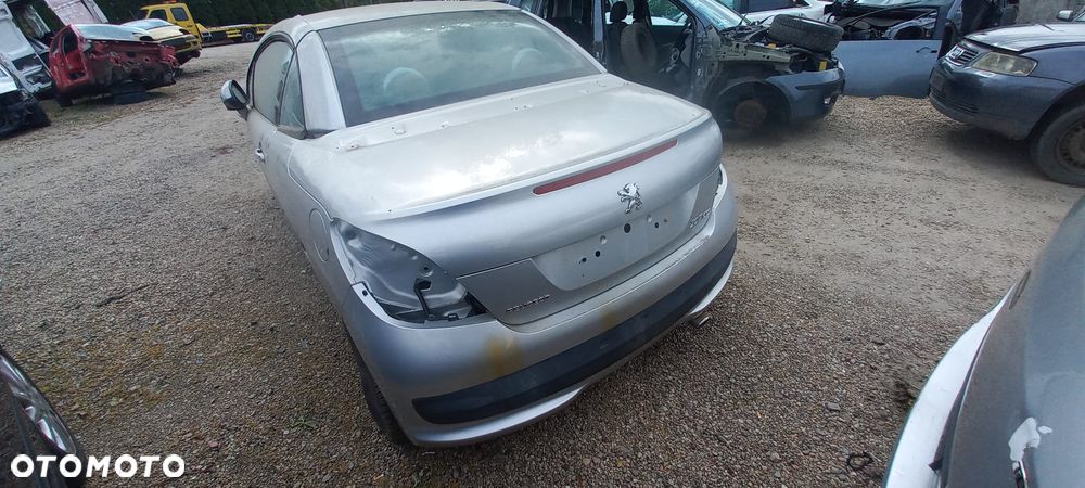 Peugeot 207 CC zderzak tylny kompletny