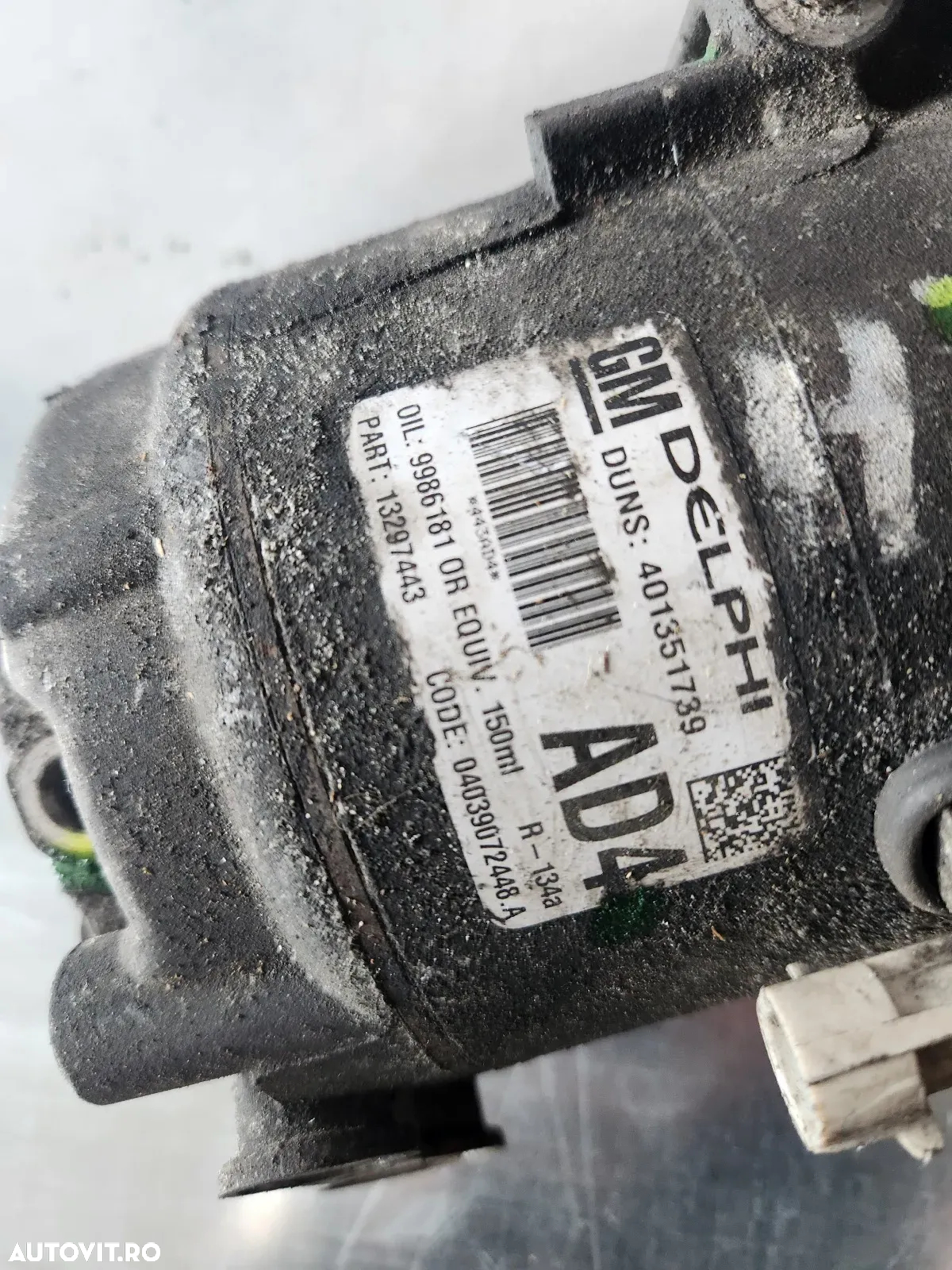 Compresor Clima Aer Conditionat AC Opel Astra H J Meriva Zafira B 1.7 Cdti Cod - 7