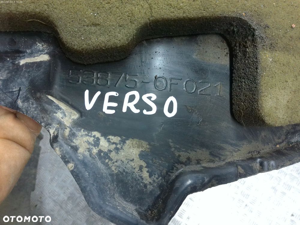 Toyota verso nadkole prawe 53875-0F020 - 4