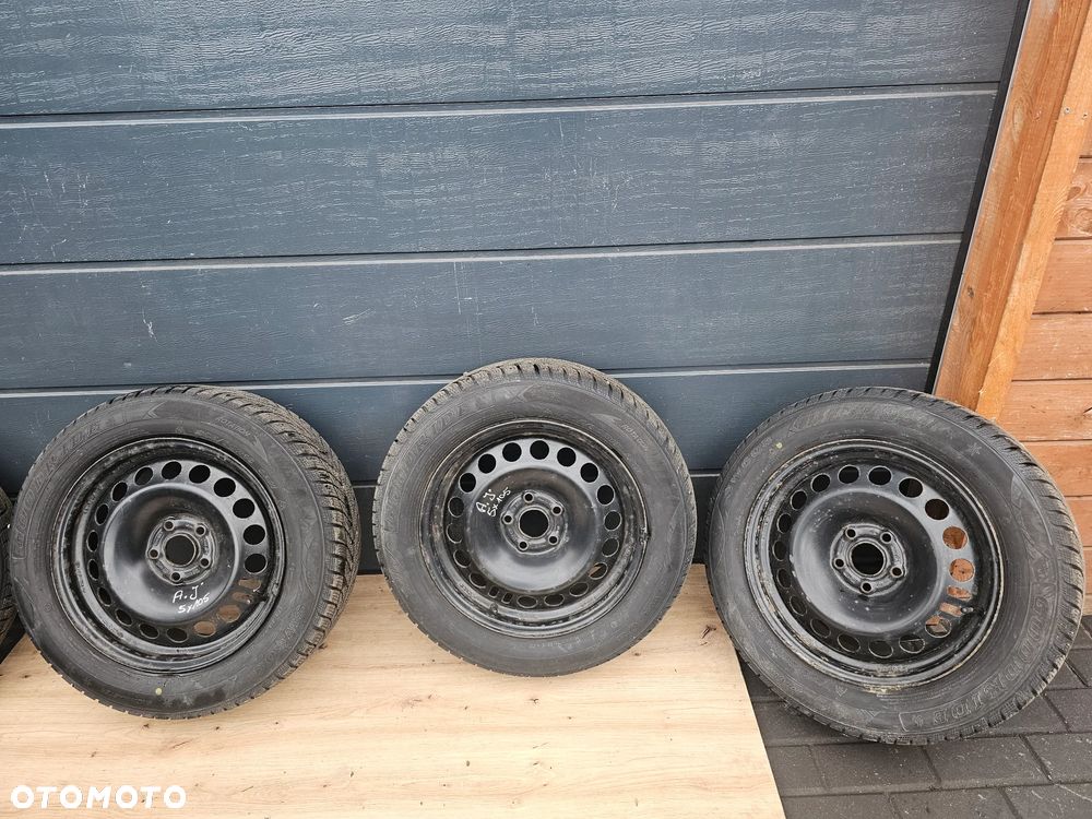 KOŁA FELGI STALOWE OPONY ZIMOWE 205/60 R 16 OPEL ASTRA J K MOKKA 5x105 ET39 - 3