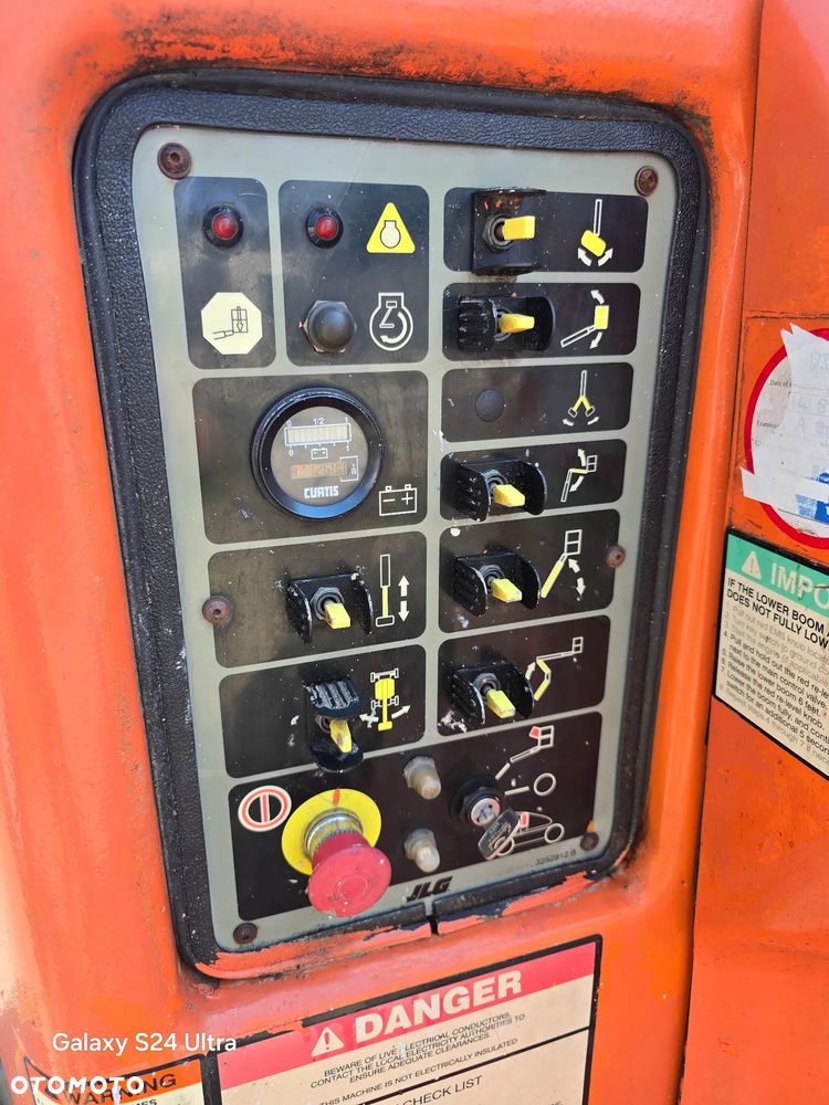 JLG M450AJ podnośnik przegubowo teleskopowy 16m Hybryda diesel+elektryczny //1267Mth// genie haulotte zwyżka Podnośnik koszowy podest ruchomy Access platform Cherry picker boom lift Koła nie brudzące - 25