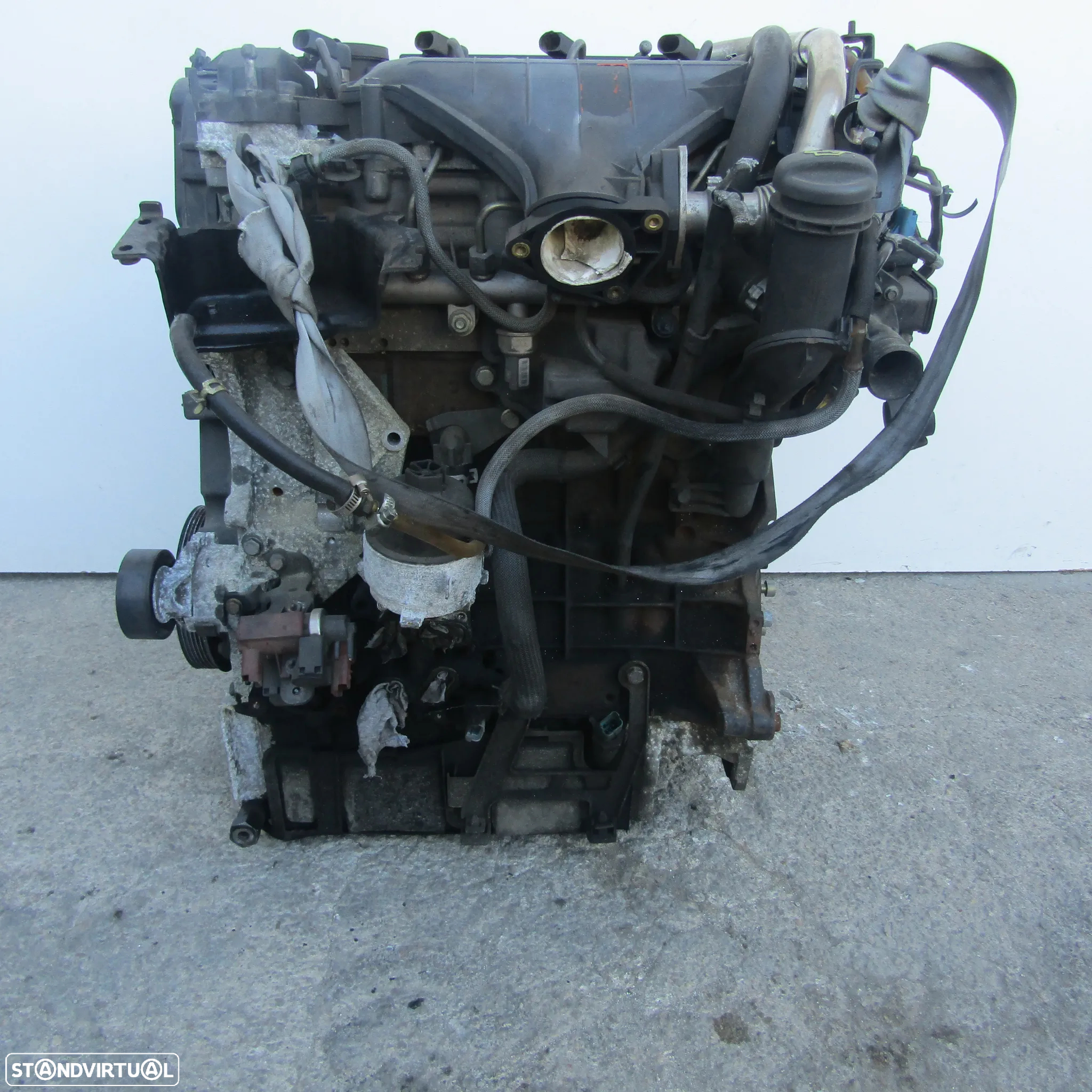 Motor Peugoet 407 2.0 HDi Diesel RHR INJECAO SIEMENS - 2