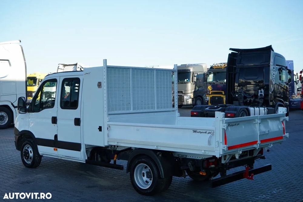 Iveco DAILY 35C11 / BASCULATOR / CU TRACȚIE MÂNĂ / DOUĂ TRACȚII / MANUAL / 7 LOCURI / IMPORTAT - 12