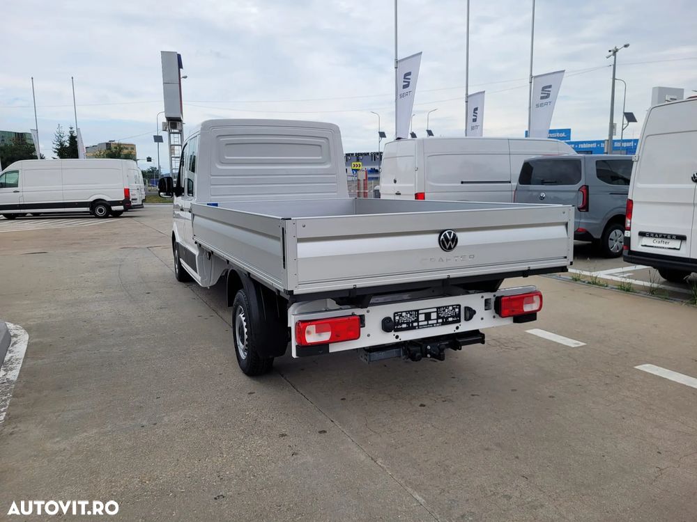 Volkswagen Crafter Dubla Cabina cu bena - 7 locuri - 4