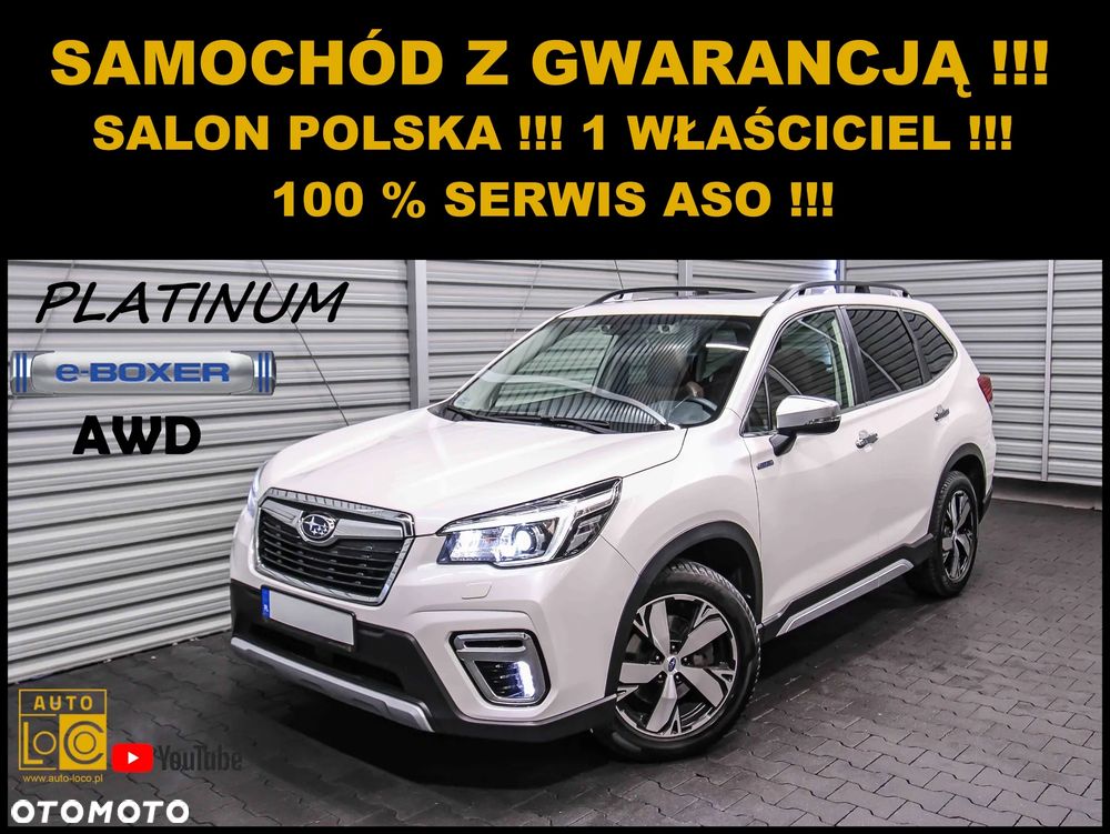 Subaru Forester 2.0i-L Platinum (EyeSight) Lineartronic - 2