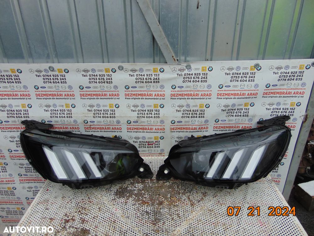 Far full Led Peugeot 208 dupa 2019 faruri stanga dreapta peugeot 208 2008 full led europa complete - 1