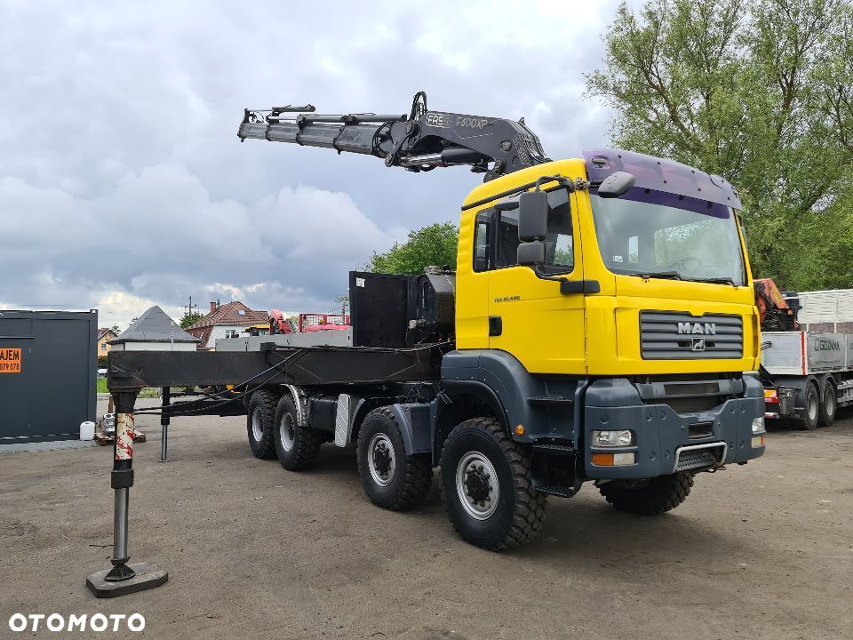 MAN 8x8 HDS FASSI 600 Energetyka Dźwig 16 ton - 2