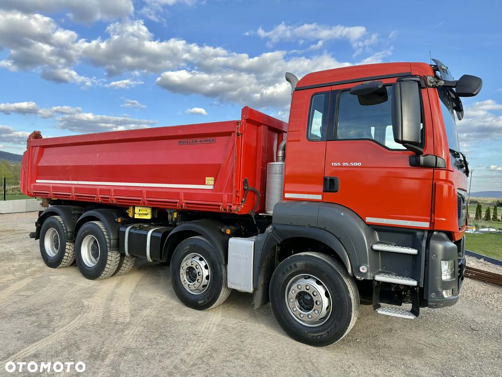 MAN TGS 35.500 *8X4, WYWROTKA, BORDMATIC, MEILLER KIPPER, EURO 6, 330TYŚ PRZEBIEGU* - 3