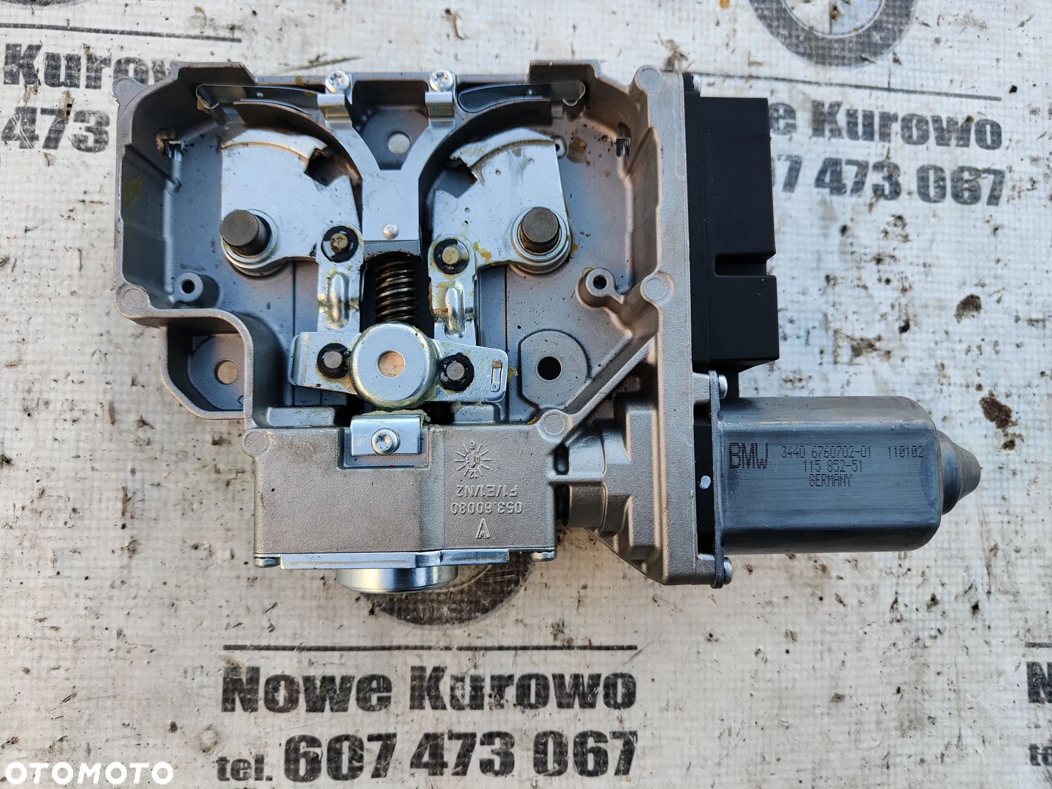 BMW E65 E66 Hamulec Ręczny Elektryczny 6760702 - 2