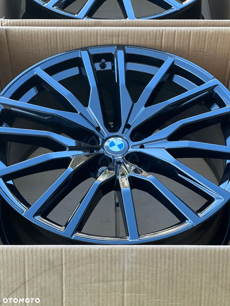 Oryginalne Felgi BMW X5 X6 X7 22'' G05 G05 G07 Black Piano - 9