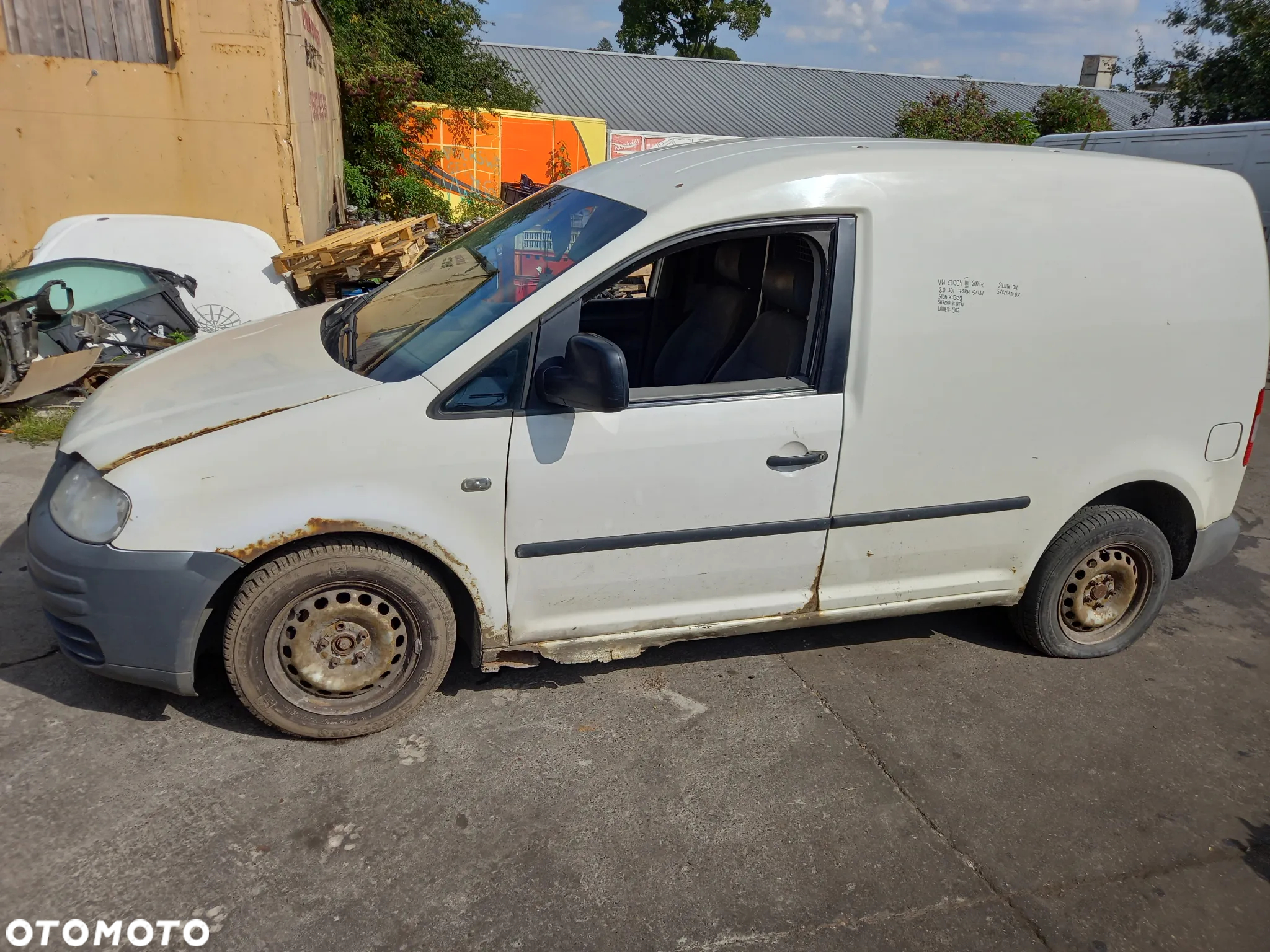 VW CADDY III DRZWI PRAWY TYŁ PRAWE TYLNE Z KLAPY BAGAŻNIKA KLAPA 902 - 16