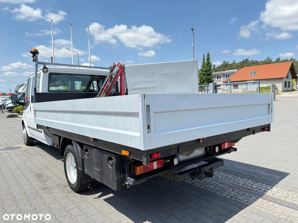 Ford Transit Doka Brygadówka 6-miejsc + Skrzynia 3.48 m + HDS Zarejestrowany w PL - 4