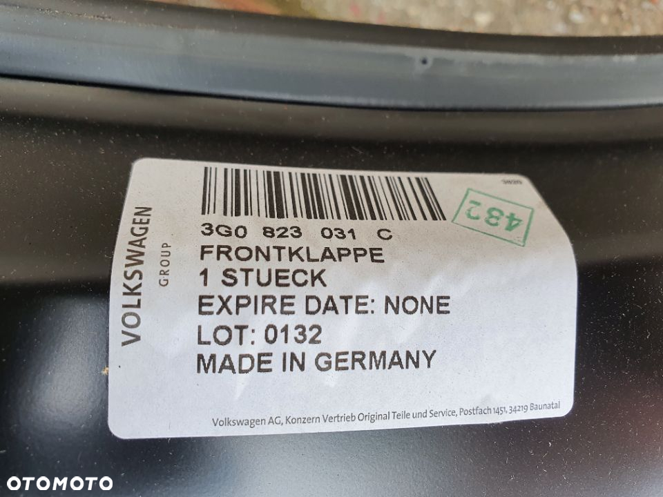 VW Passat B8 14- maska 3G0 - 8