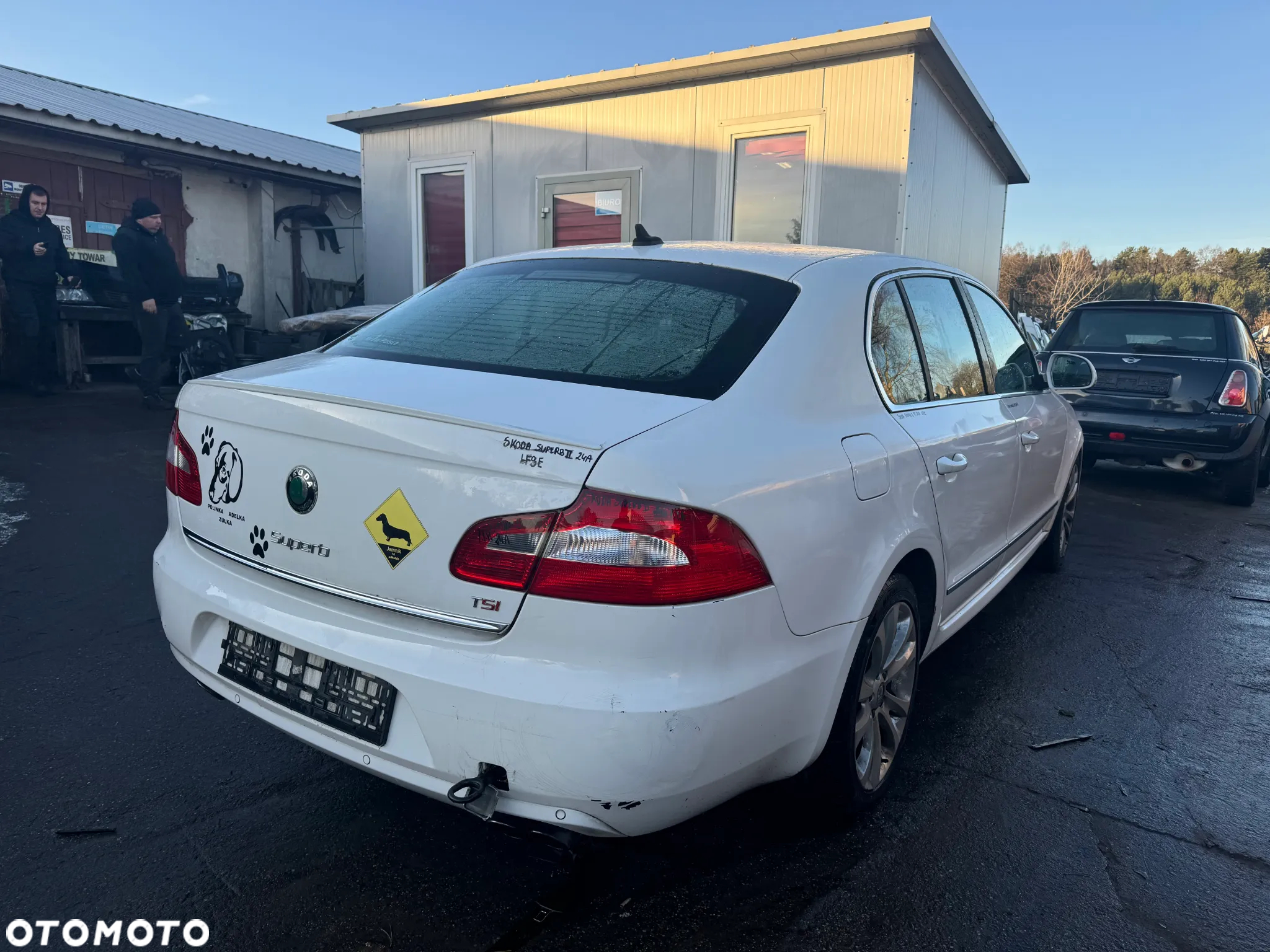 SKODA SUPERB II DRZWI PRAWE TYLNE PRAWY TYŁ LF9E - 14