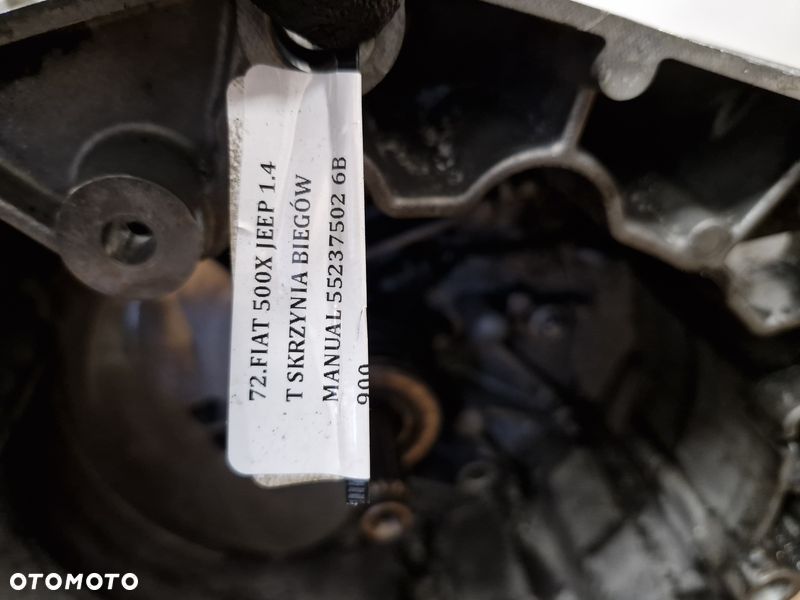 FIAT 500X JEEP 1.4 T SKRZYNIA BIEGÓW MANUAL 55237502 6B - 4