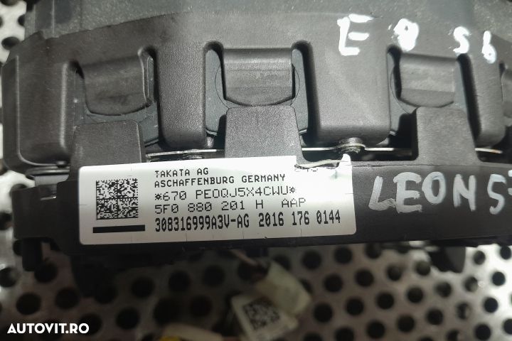 Airbag volan / sofer 5F0880201H 5F0880201H Seat Leon 3 5F [facelift] - 4