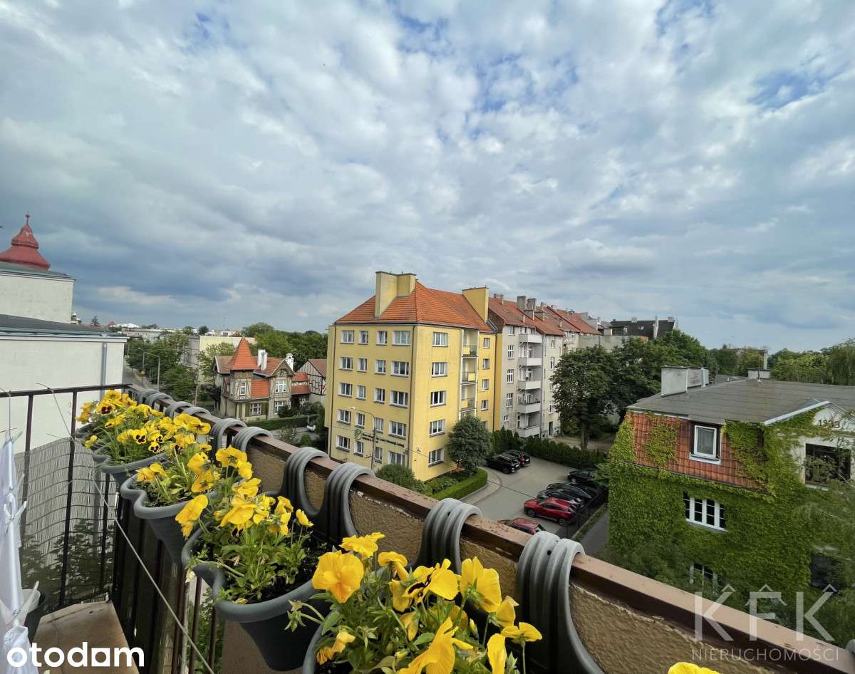 4 pokoje, 2 balkony, Bydgoskie Przedmieście.