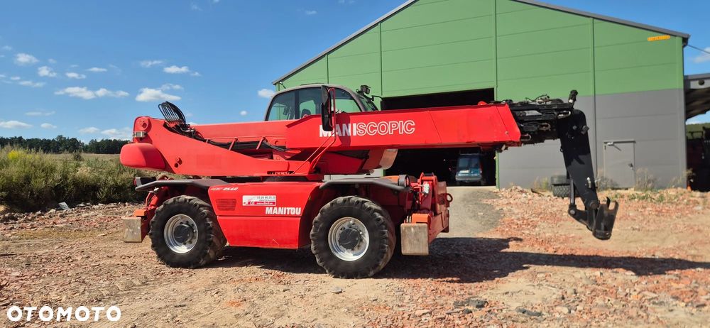 Manitou MRT 2540 privilege kosz wyciągarka widły, bardzo ładna, roto - 2