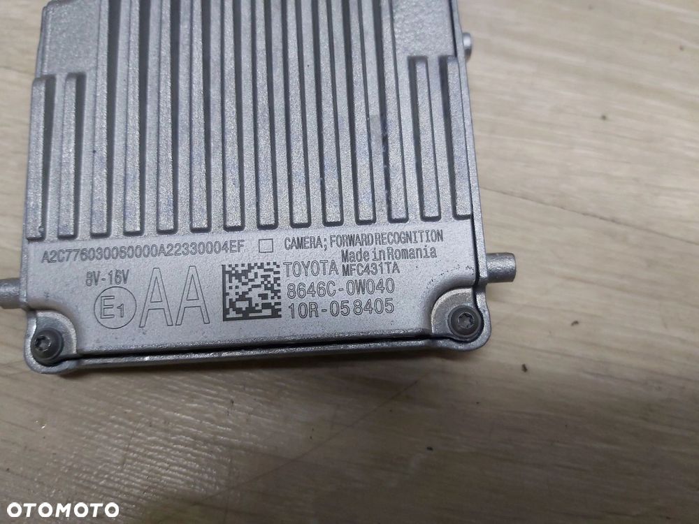 Toyota Yaris IV Cross 1,5 radar szyby asystent pasa przód 8646C-0W040 - 3