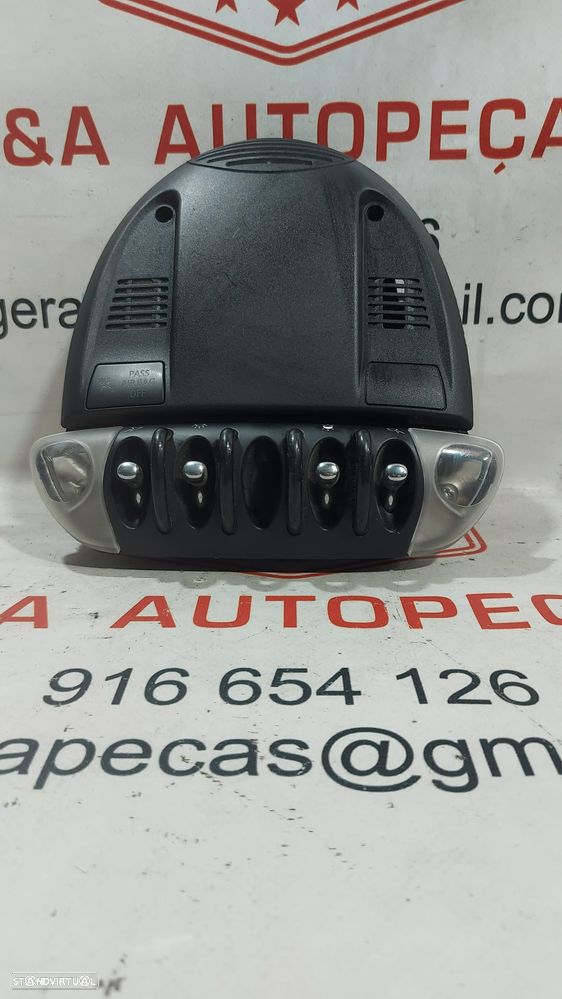 Plafonier Luz Luzes Interior Teto Tejadilho Frente Frontal Central Mini Countryman R60 Original - 1