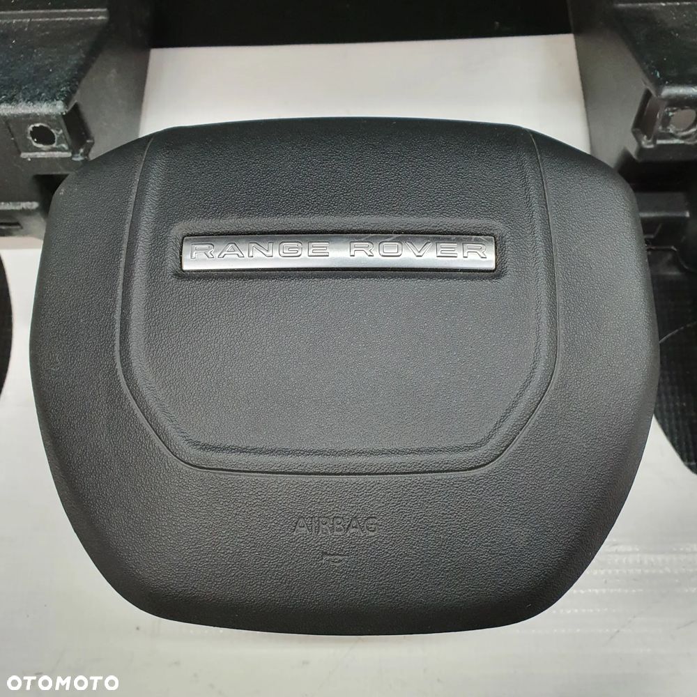 ROVER EVOQUE DESKA ROZDZIELCZA KONSOLA KOKPIT PULPIT PODUSZKI AIRBAG AIR BAG PASY KIT SET - 8