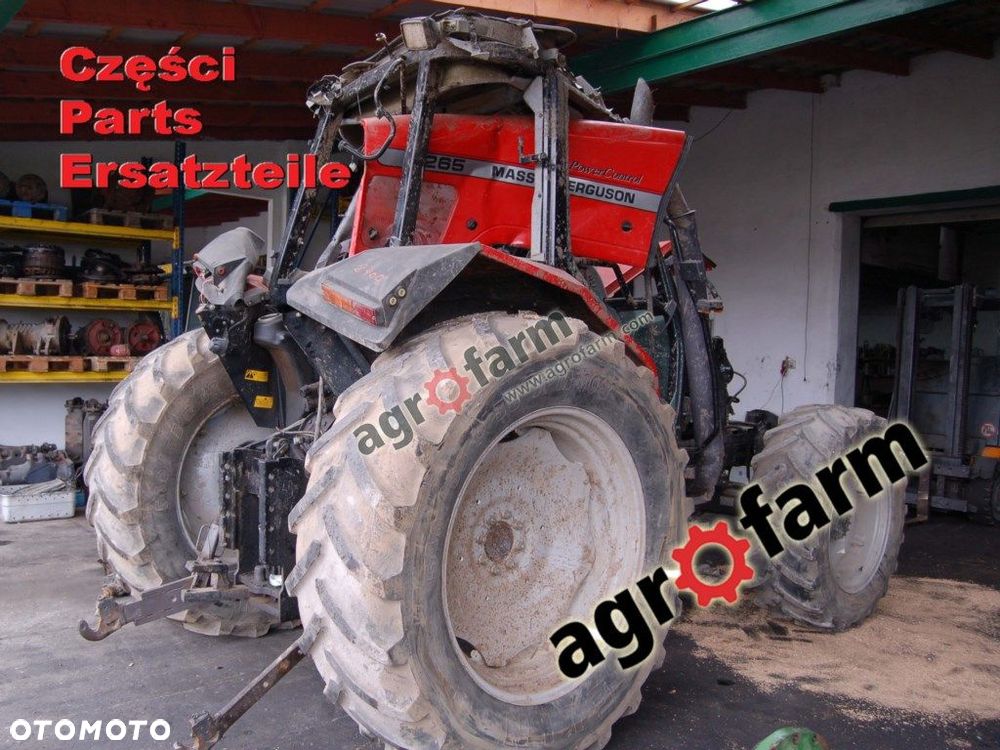 Massey Ferguson 6265 części, skrzynia biegów, oś - 4