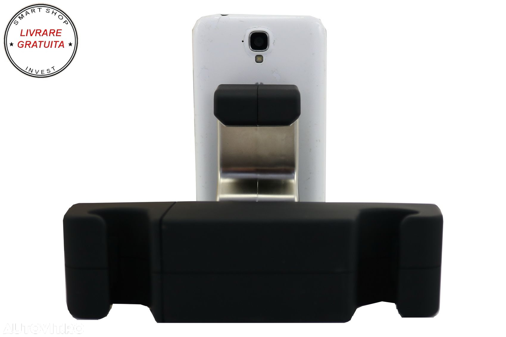 Suport auto tetiera multifunctional cumparaturi, tableta sau telefon Negru- livrare gratuita - 13